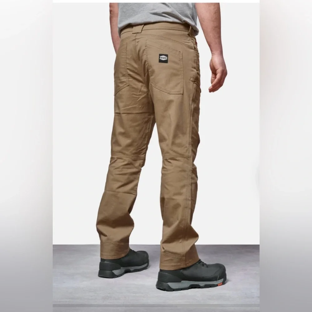 Men’s Brunt Tan Martin Pant 34x29 EUC - Picture 5 of 15